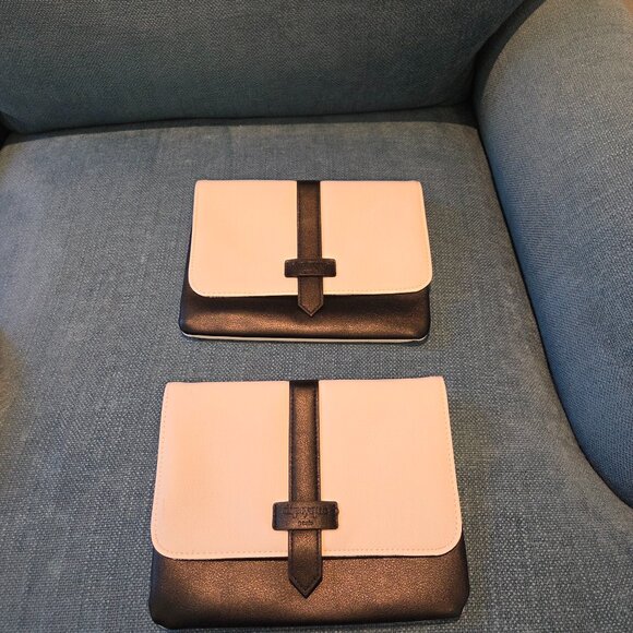 2 Diptyque black and white zip cosmetic pouch - Picture 1 of 2